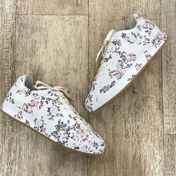 Rag & Bone RB1 Low Sneakers In Garden Floral - Picture 2 of 4